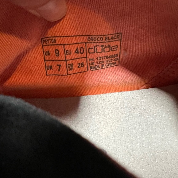 Hey Dude Peyton Croco Slip On shoes- 9 - Picture 6 of 6